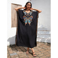 Bikini Outerwear Factory Directly V Neck Loose Blouse Wholesale Printed Cardigan Custom logo