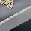 Gold Thread Embroidered Lolita Mesh Lace Water Soluble Lace Clothing Accessories for Children for Shoes and Love Lace