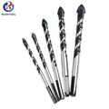 High Carbon Steel Multifunctional Glass Drill Bit Twist Spade Drill Triangle Bits for Ceramic Tile Marble Brick Drill Bit