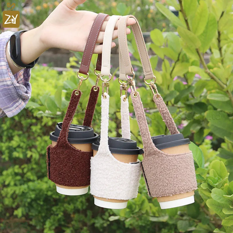 New Design Soft Hand Cup Cover Cup Sleeve Holder Carrier Reusable Coffee Cup Sleeve