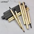 Long Lasting Double Head Waterproof Eyebrow Pencil High Pigment Vegan 2 in 1 Private Label Eyebrow Pen