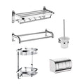 Cheap Chinese Modern Eco-Friendly Wall-Mounted Stainless Steel 5-Piece Bathroom Accessory Set