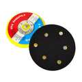 5 Inch M8 Tray Pneumatic Grinder Chassis Parts Flocking Sandpaper Sticky Polishing Disc Dry Pad Self-Adhesive Pneumatic Sanders