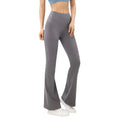 Wholesale High Waist Stretch Bootcut Yoga Pants Women Flare Yoga Workout Leggings