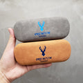 Handmade Leather Glasses Optical Metal Sunglass Hard Glasses Case
