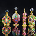 Wholesale Luxury Beautiful Fancy 25ml Colorful Dubai Arabic Perfume Oil Dropper Bottle