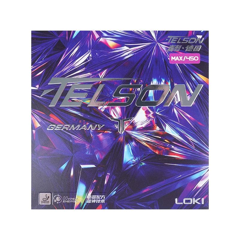 Loki Telson100 Ping Pong Rubber Upgrade Sponge Formulation Technology High Speed Professional Table Tennis Rubber