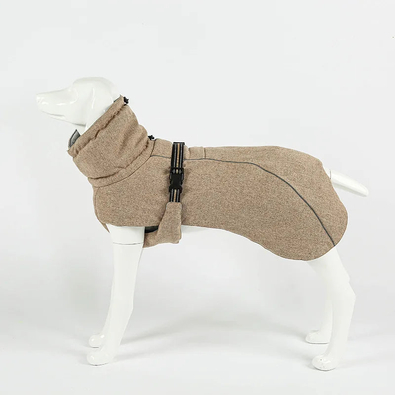 Luxury Modern Winter Pet Cotton Feather Vest Eco-Friendly Coat for Medium Large Dogs Indoor Outdoor Use