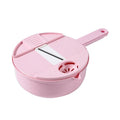 12-Piece Multi-Function Eco-Friendly Kitchen Vegetable Chopper Set Stainless Steel Household Manual Slicer for Potatoes Hand