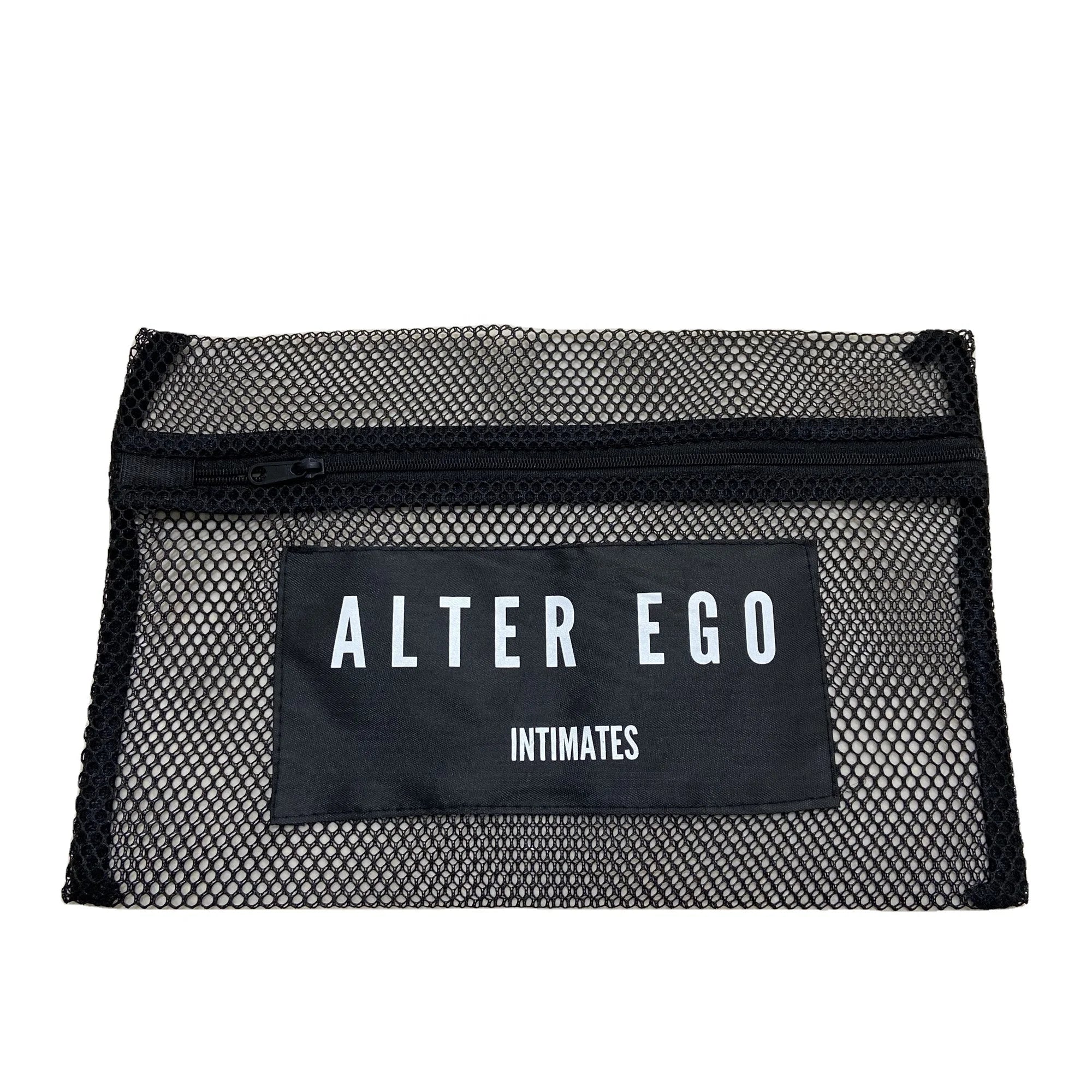 Black Coarse Mesh Laundry Bag Customized Black Coarse Laundry Washing Bag with Custom Logo