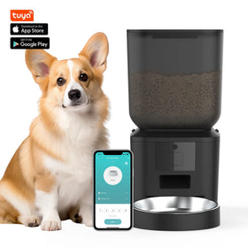Automatic Food Dispenser Cat and Dog Feeders Dogs Pets and Cats Auto Wifi 4L 7L Timing 2023 Automatic Pet Feeder Smart