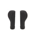 HUALONG HL-G242 130mm One Side Locking Close End Black Bicycle Accessories Rubber Ergonomic MTB Grips 132mm Handlebar