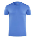 Best Sell High Quality Men Woven Silk Regular Sleeve T-Shirt Blank Design Solid Color Plain Grey Quick Dry Breathable Casual