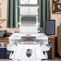 New Condition Home Use Embroidery Machine with 15 Needles 1200 Rpm Motor Easy-to-Operate for Beginners-A15 Computer Single Head