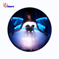 LED Light Short Dress for Evening Dance Performance for Ballroom Wear