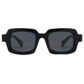 U-Top New Arrival Rectangle Sun Glasses Women Brand Design Black Rectangle Italian Cellulose Handmade Acetate Sunglasses Unisex