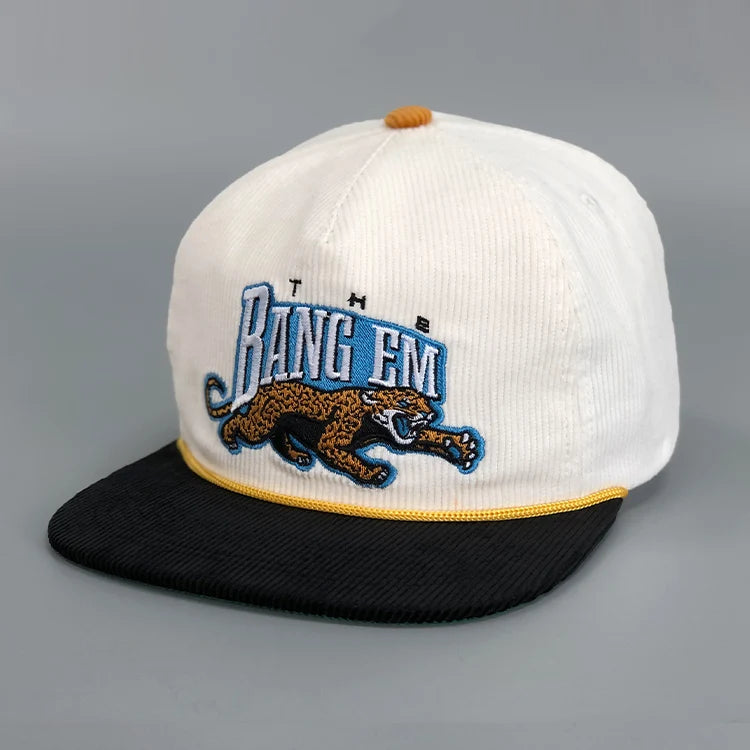 Brim Embroidery Patch Snapback Hat Caps Colorful Printing Flat Embroidery logo Snapback Hats Caps5 Panel Cap