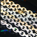 Wholesale New Design 14K Gold Link Chain Necklace Hiphop Man Diamond for Wedding Gift Engagement