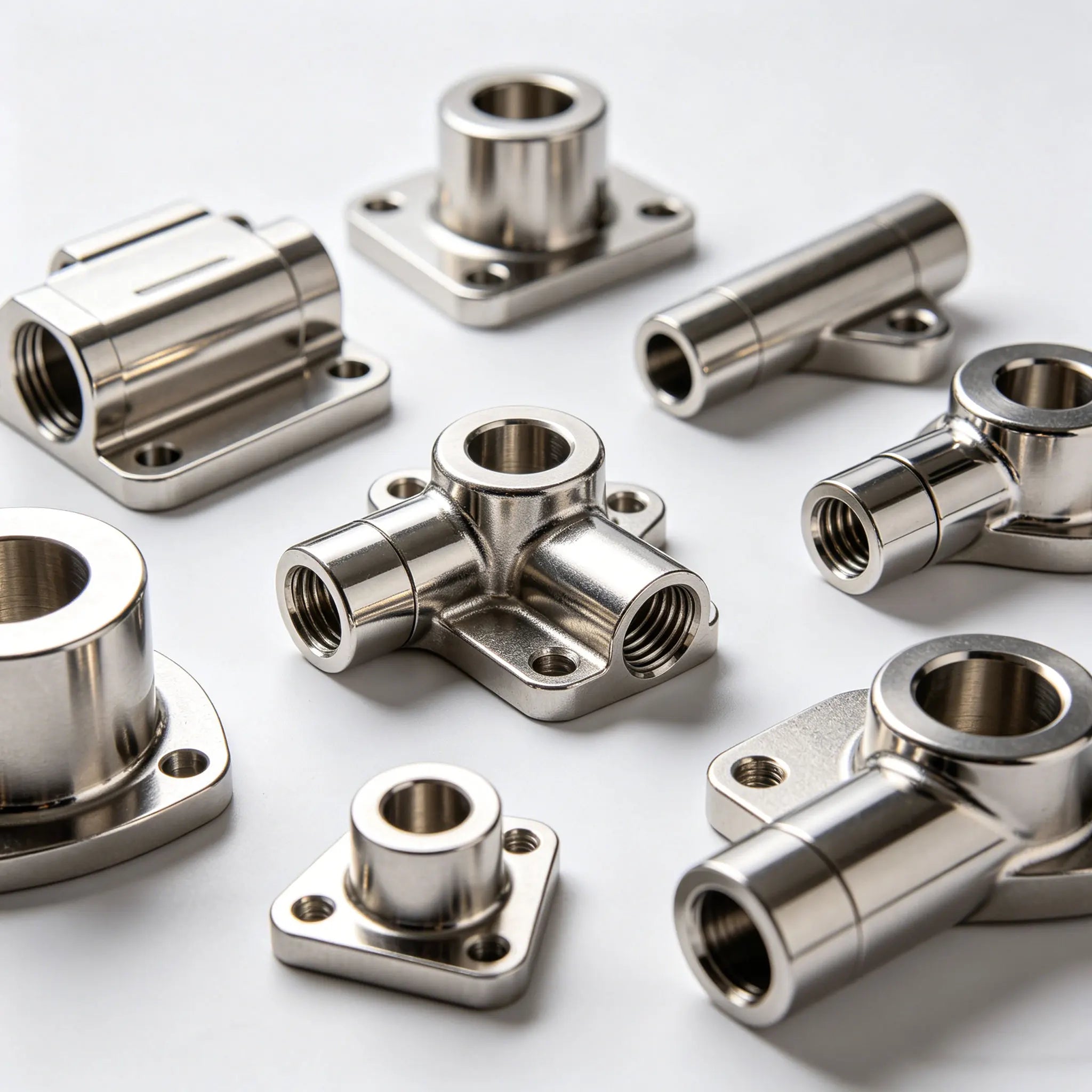China Precision Casting Stainless Steel Sheet Metal Aluminum CNC Machining Wire EDM Broaching Punching Bending Parts