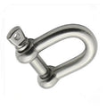 Stainless Steel 304 316 Marine Grade Hardware D Shackle Anchor d Ring Shackle Safety