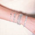 Austrian Crystal Bangles Wedding Jewelry Accessories Bride Bridesmaids Bracelets   Bangles