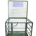 Factory Direct Customized Yellow Metal Safety Cage 300kg Rated Load Stable Operation Durable Reliable for Work Platform Forklift