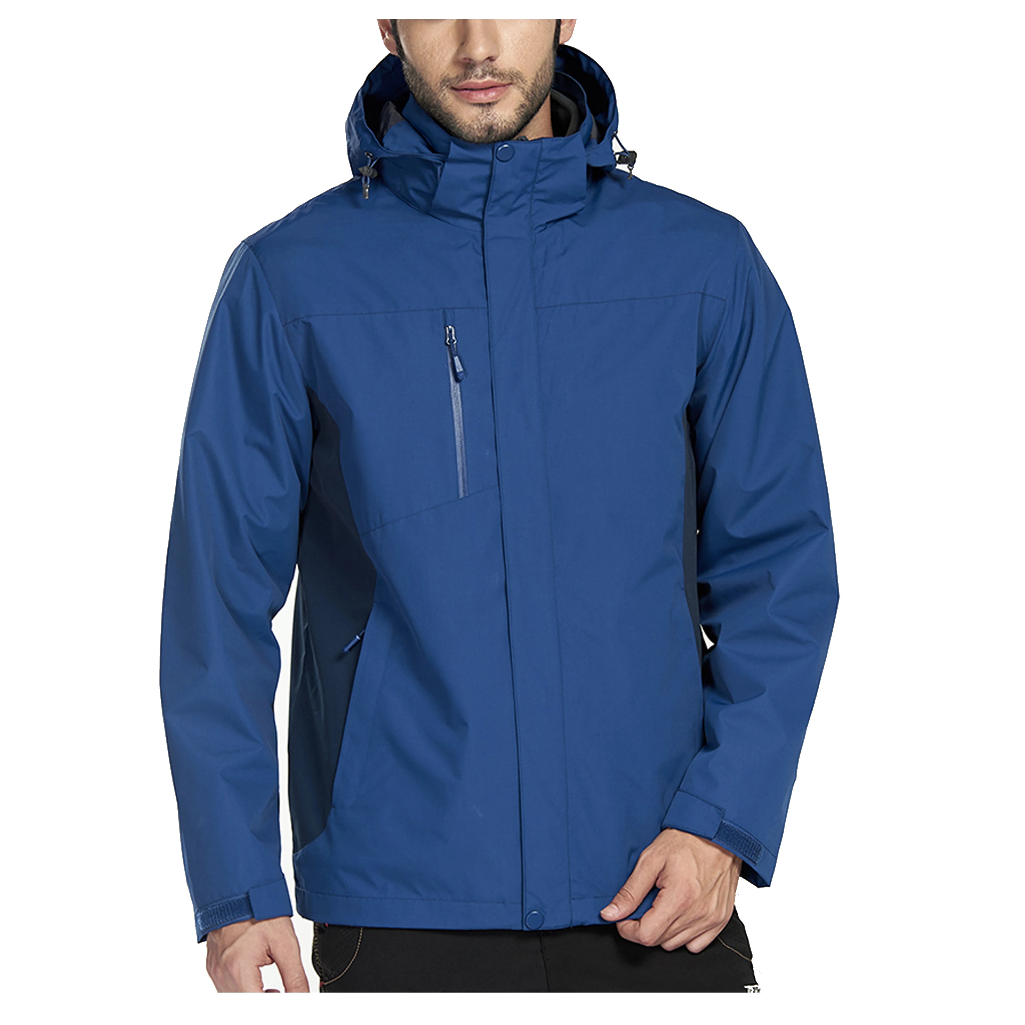 3 in 1 Jacket for Men 2022 Breathable Thick Fleece Jacket Promotional Custom Printing Jacket