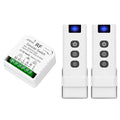 Wireless LED & Halogen Dimmer Light Switch AC110V 220V Remote Controls up to 150W No Wifi Required