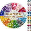 R-03 2.8mm Round AB Drill Diamond Art Beads Sparkling Resinstone Diamond Painting Kit Round AB Drills