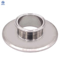 Aohoy Stainless Steel 304 316 Sanitary 6" 8" 10" 12" Extraction Ferrule Flat Lid Tri-Clamp End Cap Reducer
