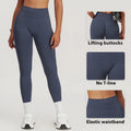 European and American Peach Hip Seamless Tight Yoga Pants for Women's Outerwear Running Exercise Speed Drying Fitness Pants