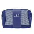 New Arriving Exquisite Waterproof Air Permeability Plastic Mesh PVC Beauty Cosmetic Bag Makeup Organizer Beach Toiletry Bag