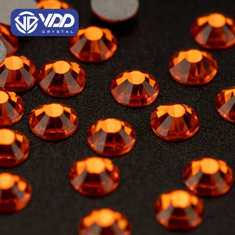 VDD 011 Hyacinth Non Hotfix SS3-SS50 Glass Rhinestones Crystal Flatback Glitter Stones Strass Nail Art DIY Crafts Decorations