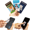 Custom Adhesive Mobile Phone Sticker Microfiber Sticky Screen Cleaners for 2023 Phone Accessaries