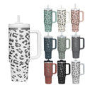 Double Wall Camping Tumbler Cups Stainless Steel Insulated Vacuum Tumblers Cup With Straw