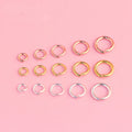 Wholesale 3mm-8mm Jump Rings Open Rings Connectors for DIY 925 Sterling Sliver Jewelry Findings