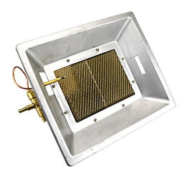 Stainless Steel Manual Ignition Infrared Gas Brooder for Poultry Farms New Condition