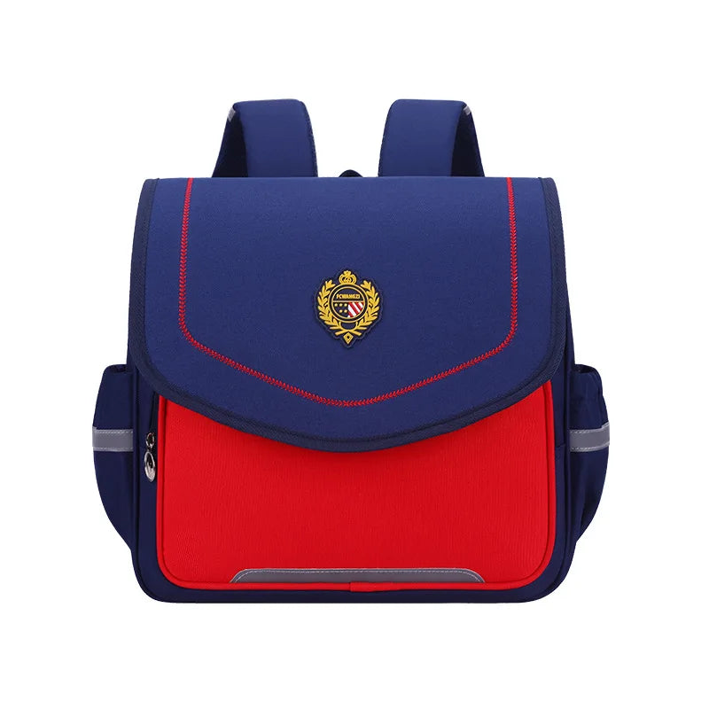 Fashion Children's 1-6 Grade Horizontal Version of the Spine protection Shoulder  Schoolbag