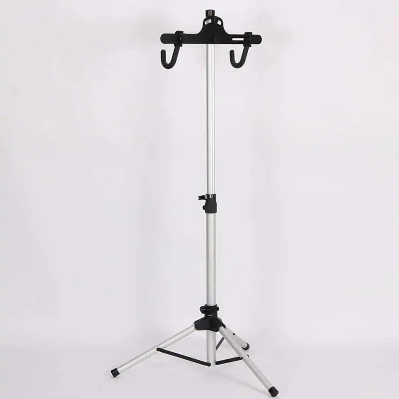 New Aluminum Alloy Bicycle Rack Bike Display and Parking Stand with 50kg Load Capacity Foldable Design and Repair Features