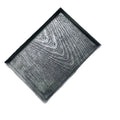 Plastic Rectangle Tea Trays Wholesale Home Restaurant 12inch 15inch Drop-Proof Non Slip Frosted PP Tray