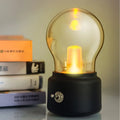 Led Bulb Classical Blowing Desk Lamp Decoration Light Retro Usb Rechargeable Night Light Desk Table Led Lamp Decor Lights