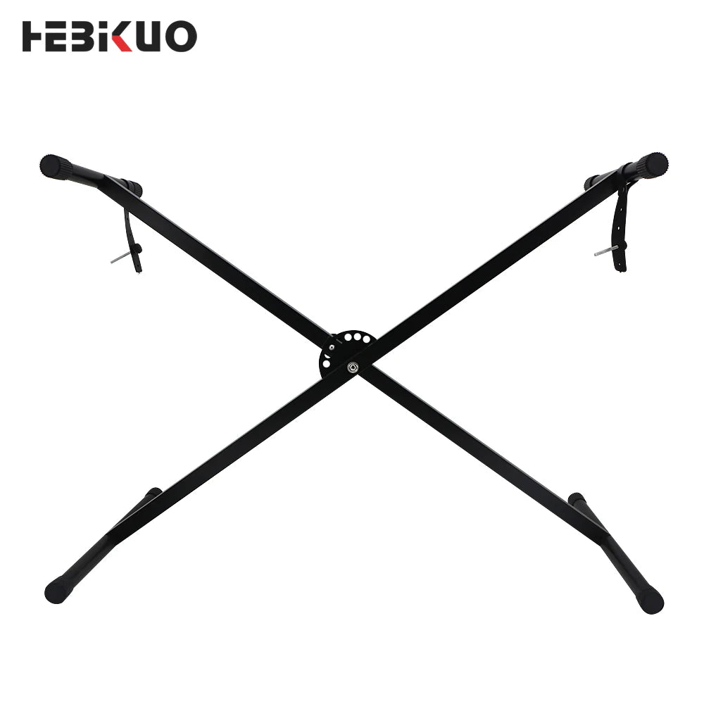 HEBIKUO Q-1X Stable Professional Large Size Foldable Keyboard Stand Well Designed Musical Instrument Stand