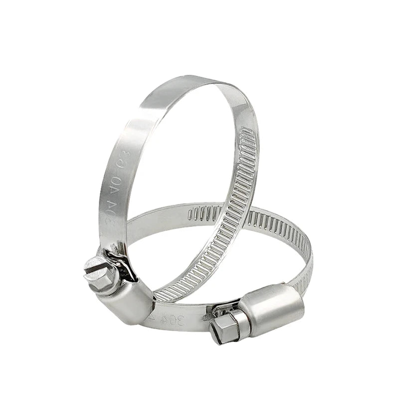 SS304 Stainless Steel German Type Metric Hose Clamp Quick Release Hardware Tools for Connection