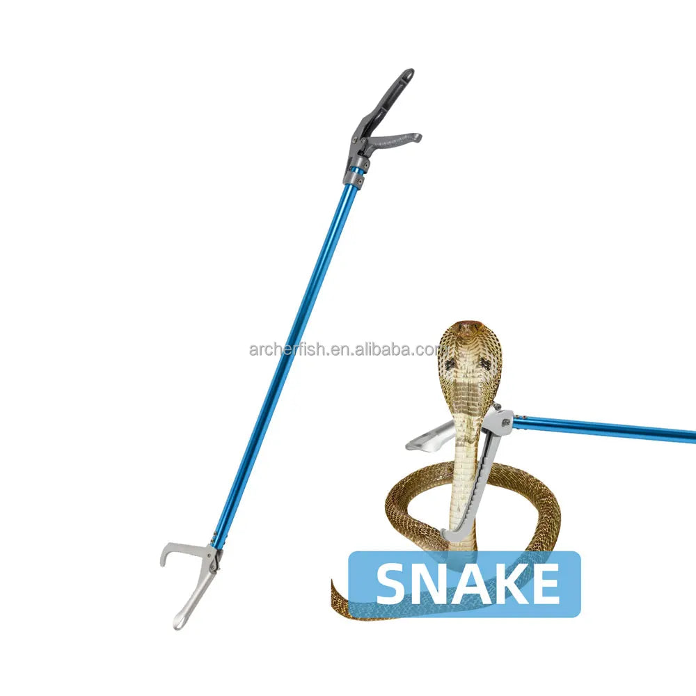 1.0m Snake Catching Hook Snake Handle Tongs Snake Catcher Stick
