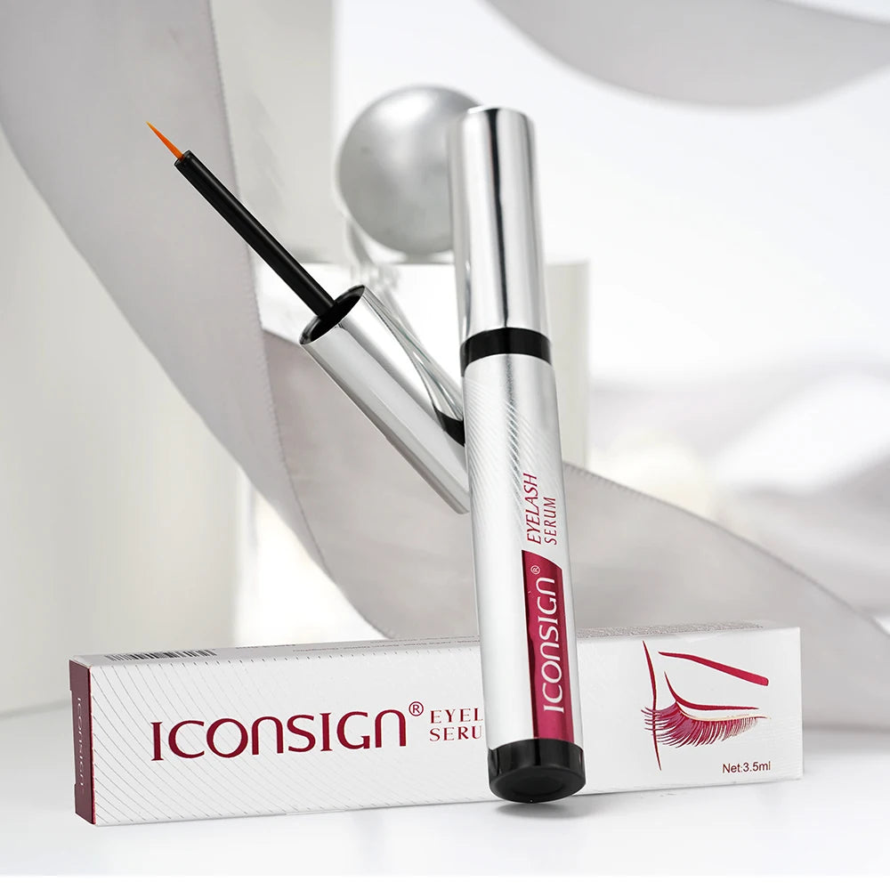 INA-008 5ml ICONSIGN Eyelash Enhancing Serum OEM Service Eyelash Growth Liquid