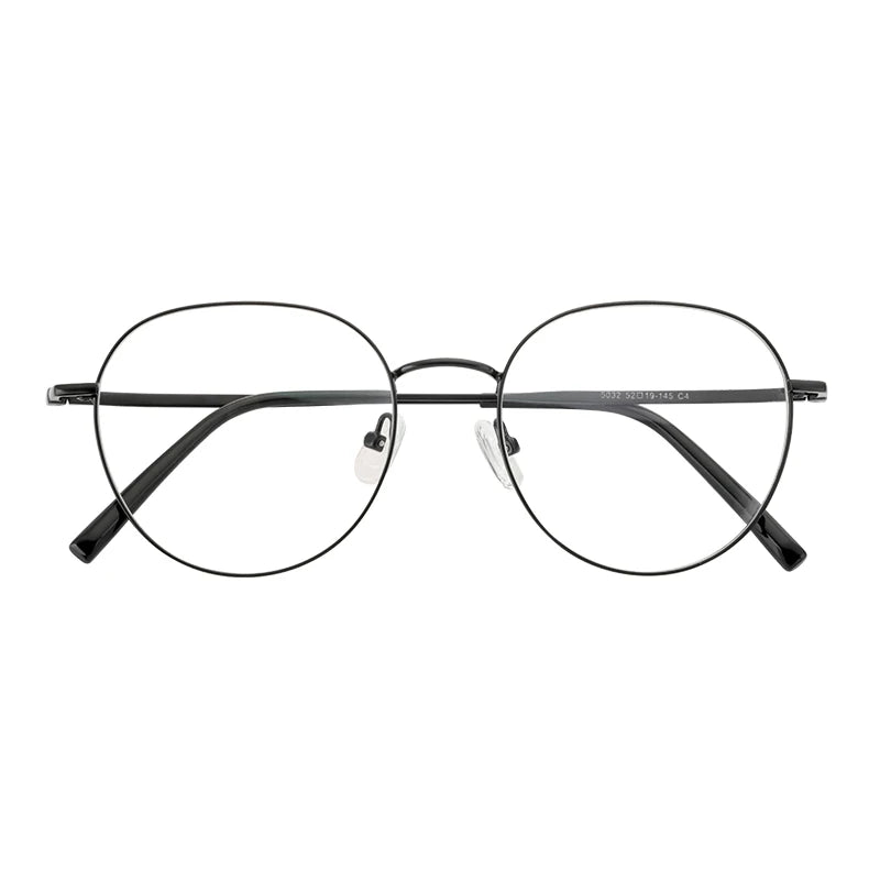 Unisex Round Popular Anti Blue Light Metal Spectacles Eyeglasses Frames for Women