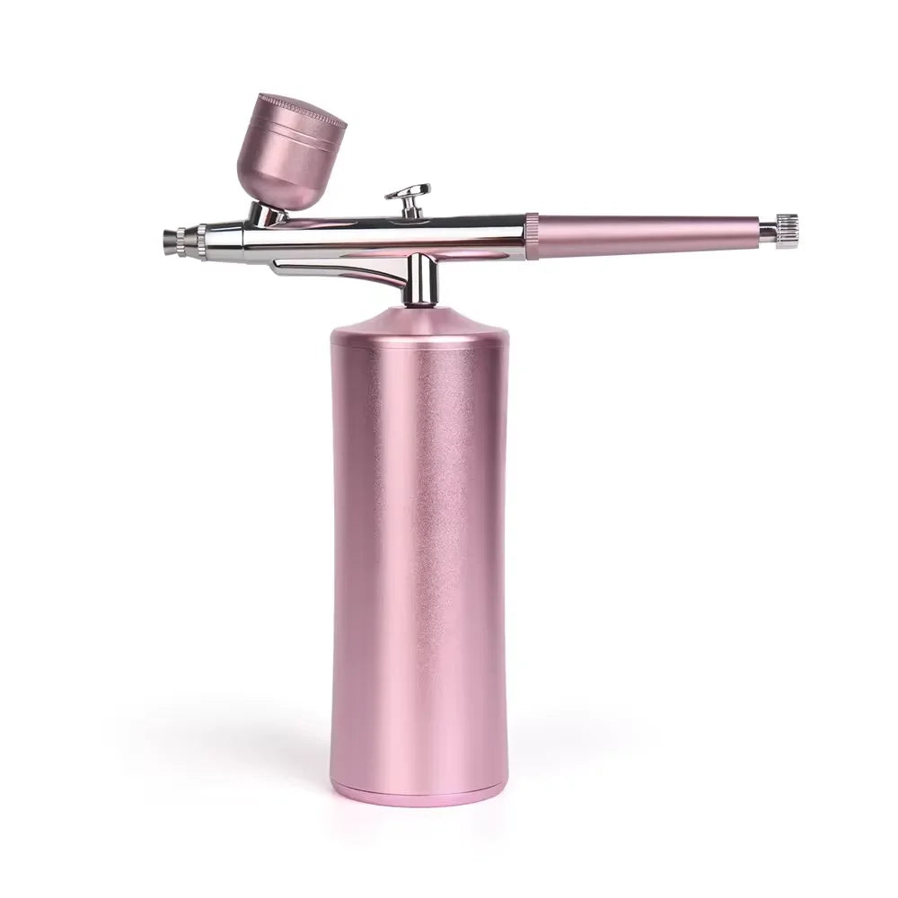 High-Pressure Hydrating Stainless Steel Waterproof Cosmetic Sprayer USB Oxygen Injector Facial Beauty Apparatus for Eyes Nose