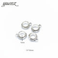YuenZ Tibetan Silver Beads European Fit for Women Charm Style Bracelets Necklace DIY Metal Pendant Jewelry Making R63