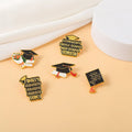 Commemorative Graduation Hat Brooch Exquisite Graduation Caps Lapel Pin Adornment for Memorable Academic Achievements