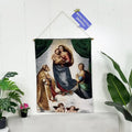 Wall Hanging Tapestry Home Decor Custom  logo Woven Tapestry Blanket Custom Tapestry Wall Decoration Hanging